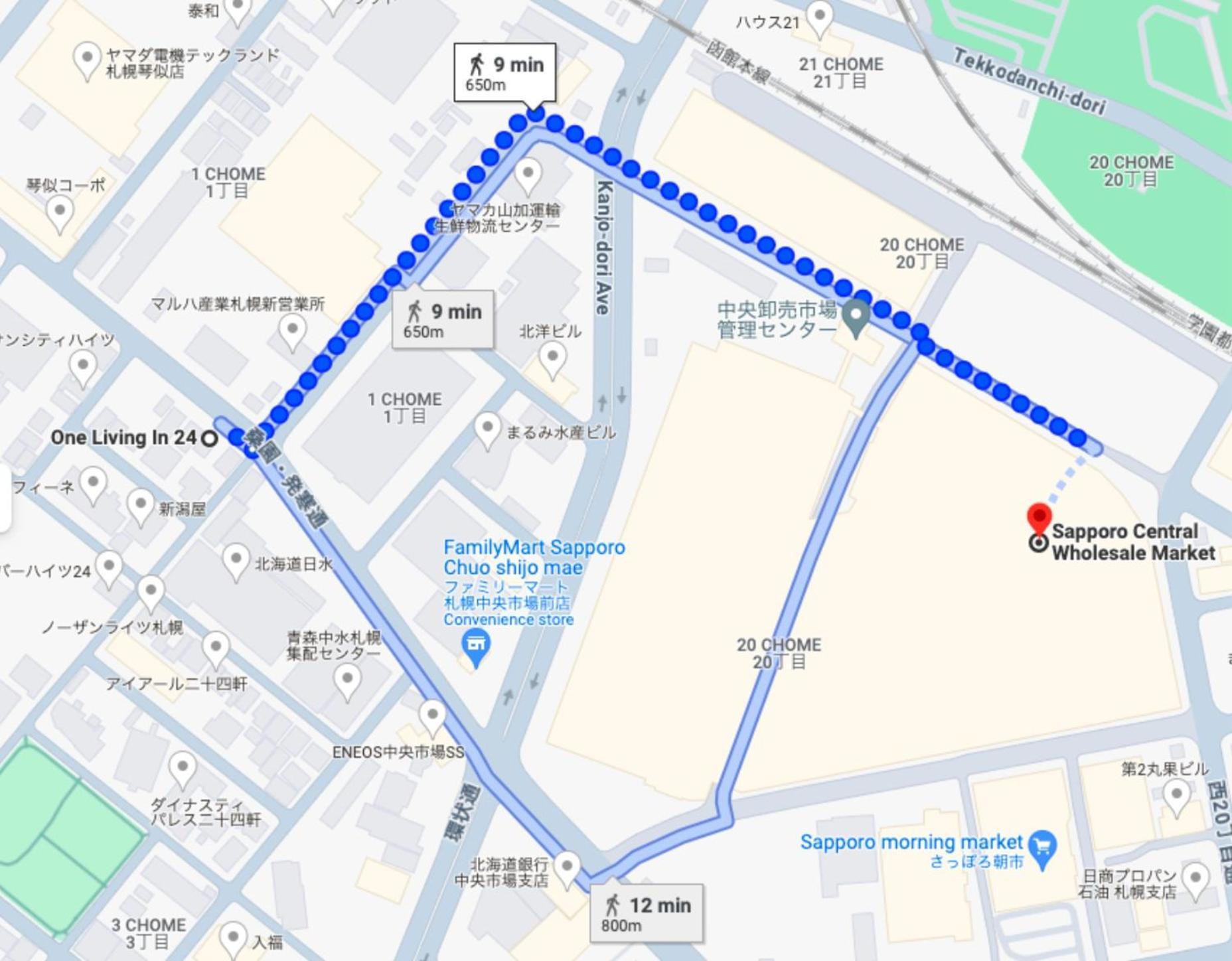 One Living In 24 - Vacation Stay 83393 Sapporo Ngoại thất bức ảnh